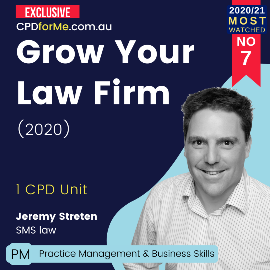 Grow Your Law Firm (2020)
