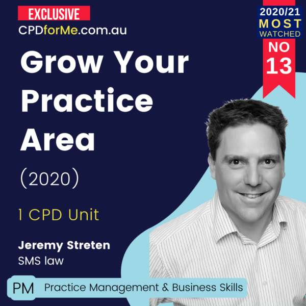 Grow Your Practice Area (2020)
