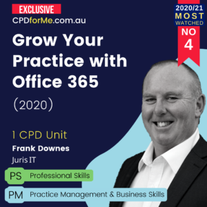 Grow Your Practice with Office 365 (2020)