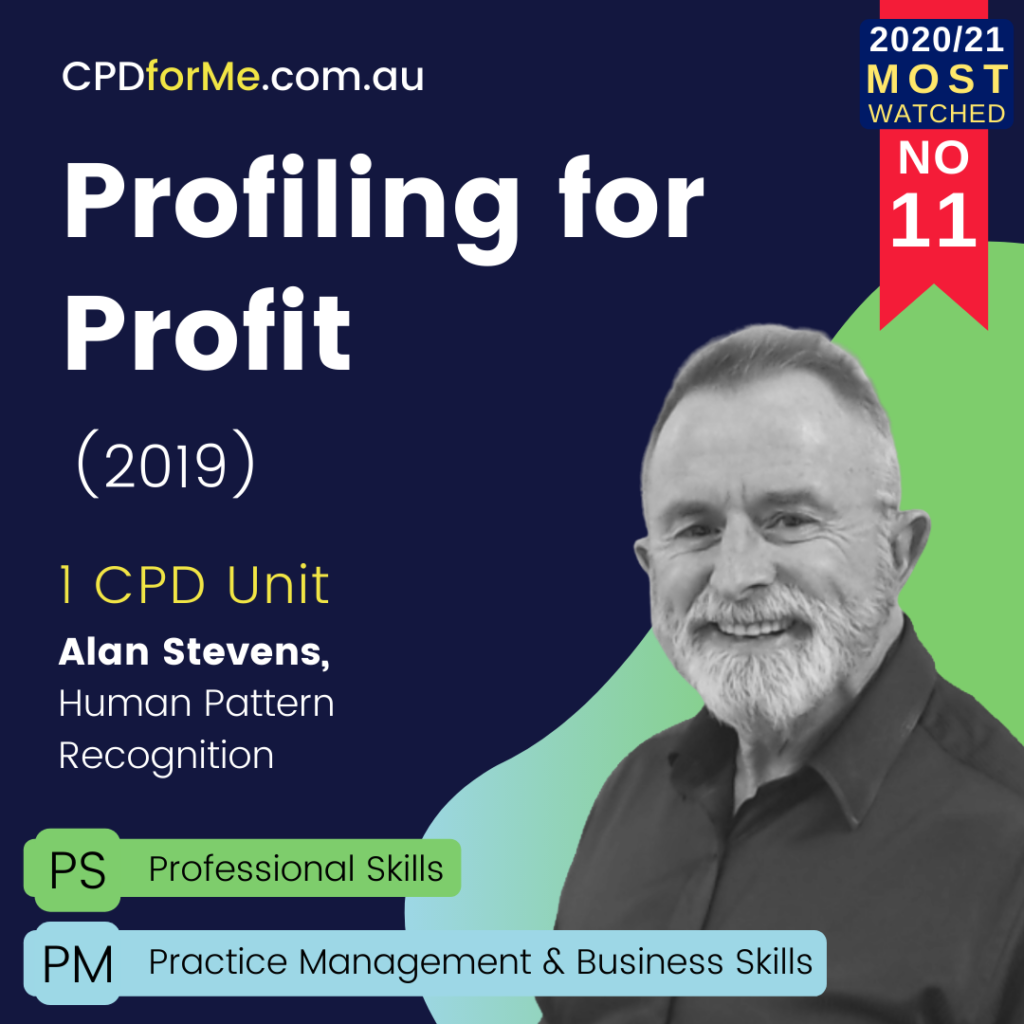 Profiling for Profit (2019)