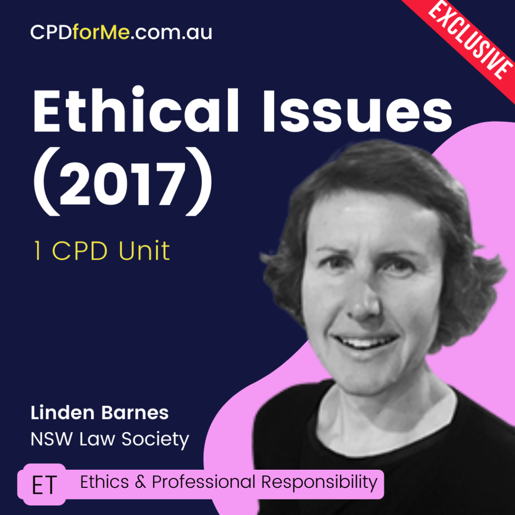 Ethical Issues (2017)