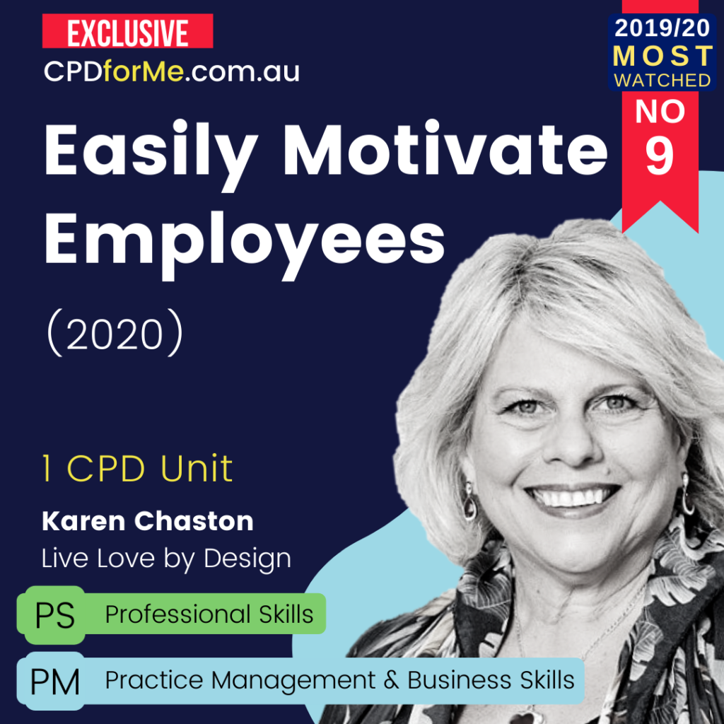Easily Motivate Employees (2020) Online CPD