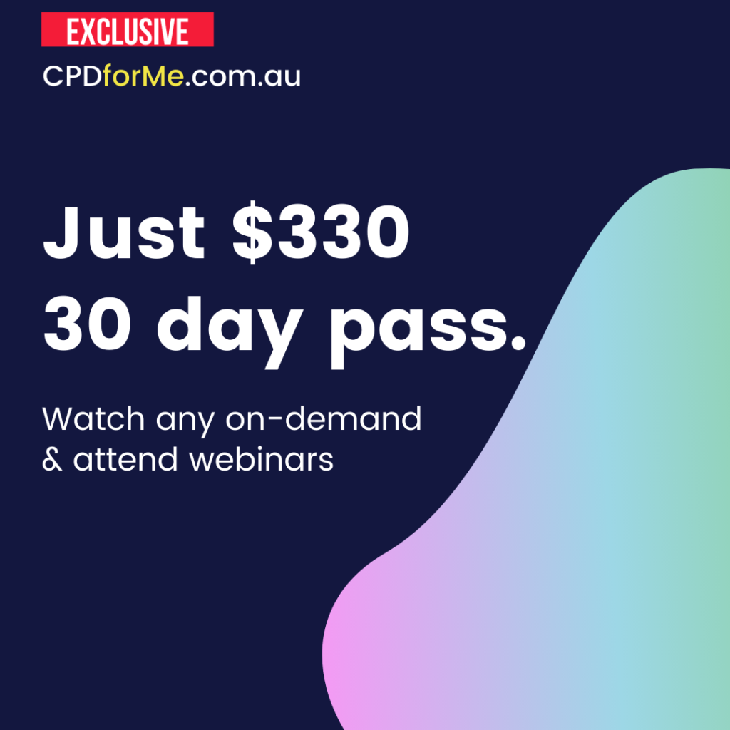 CPD for Me 30 day access pass