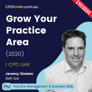 Grow Your Practice Area Online CPD