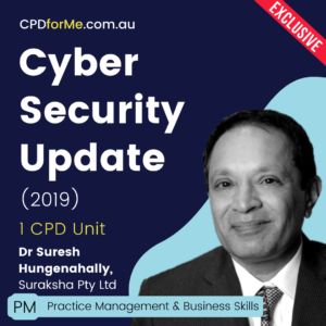 Cyber Security Update (2019) Online CPD