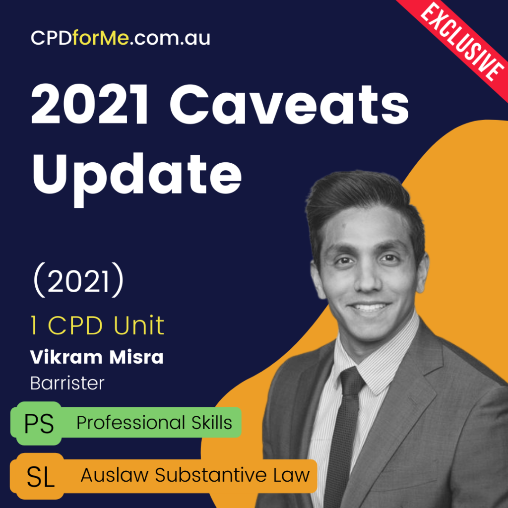 2021 Caveats Update (2021)