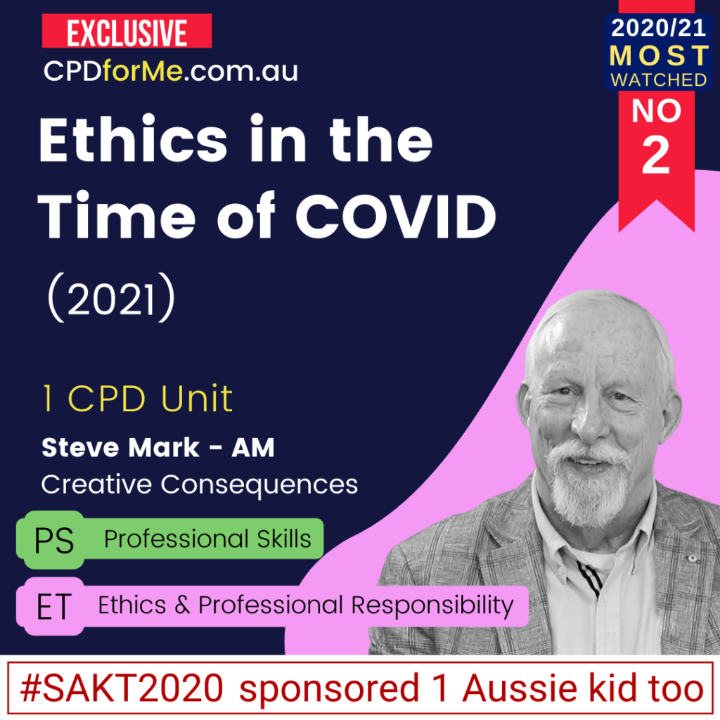 Ethics in the Time of COVID (2021)