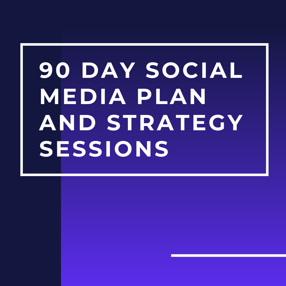 90 Day Social Media Plan and Strategy Sessions CPD for Me™ direct