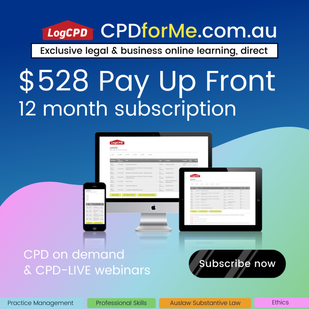 CPD for Me Pay Up Front 12 Month Subscription