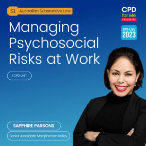 Managing Psychosocial Risks at Work (1)
