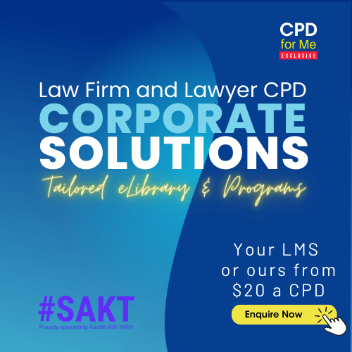 CPD for Me Tailored Law firm and Lawyer eLearning Corporate Solution