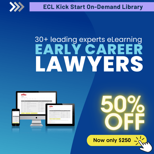 CPD for Me Early Career Lawyer Kick Start Library