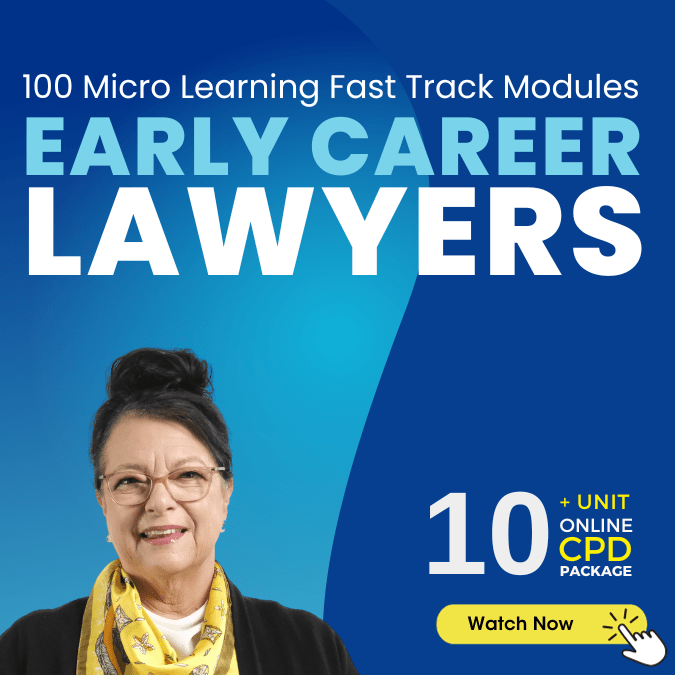 Early Career Lawyer 100 Micro Learning Fast Track Modules